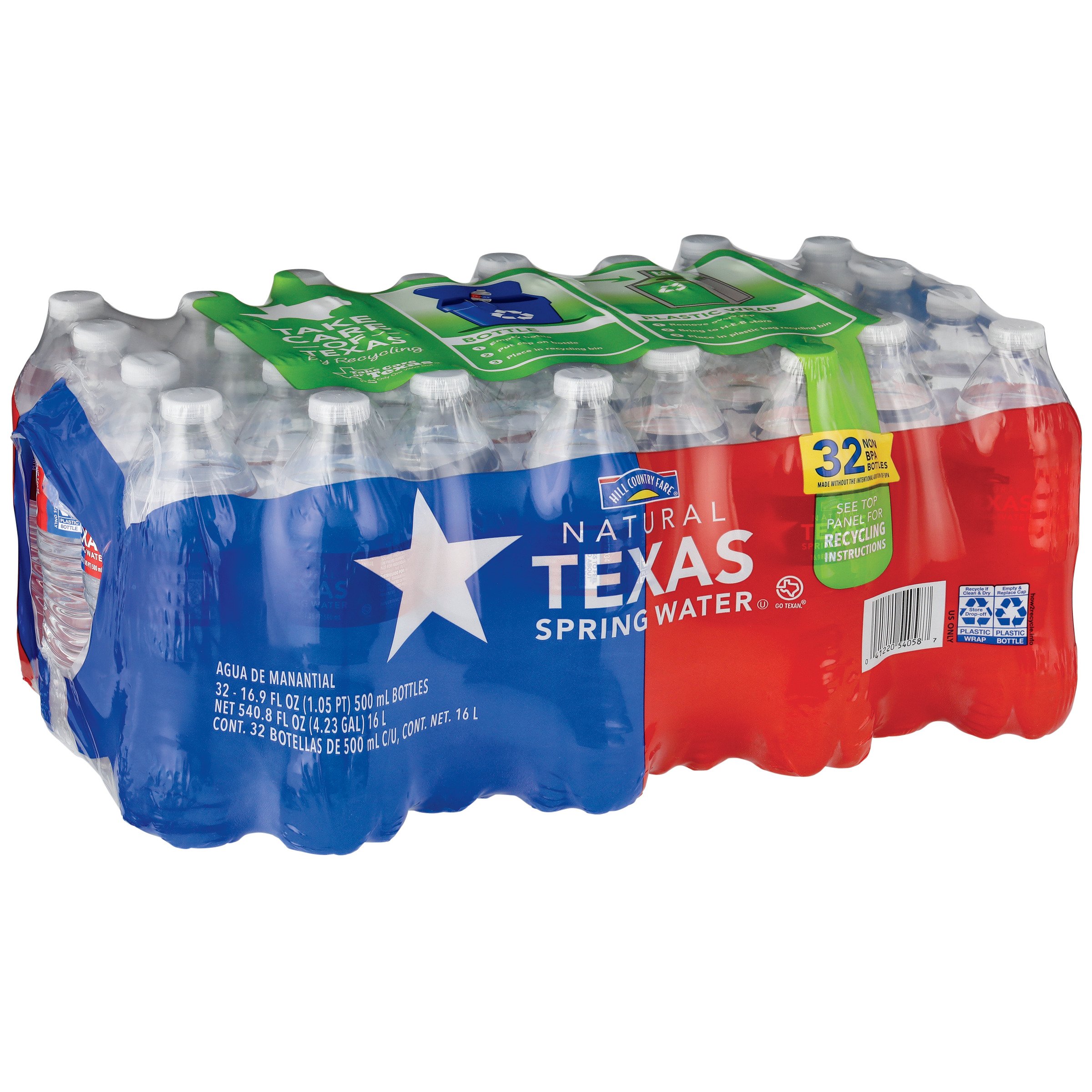 Hill Country Fare Drinking Water 16.9 oz Bottles - Shop Water at H-E-B