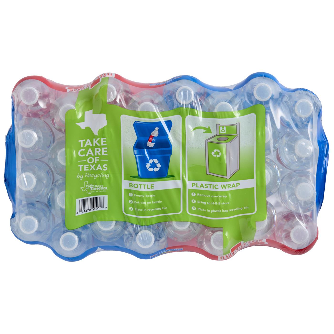 Hill Country Fare Natural Texas Spring Water 32 pk Bottles; image 3 of 4