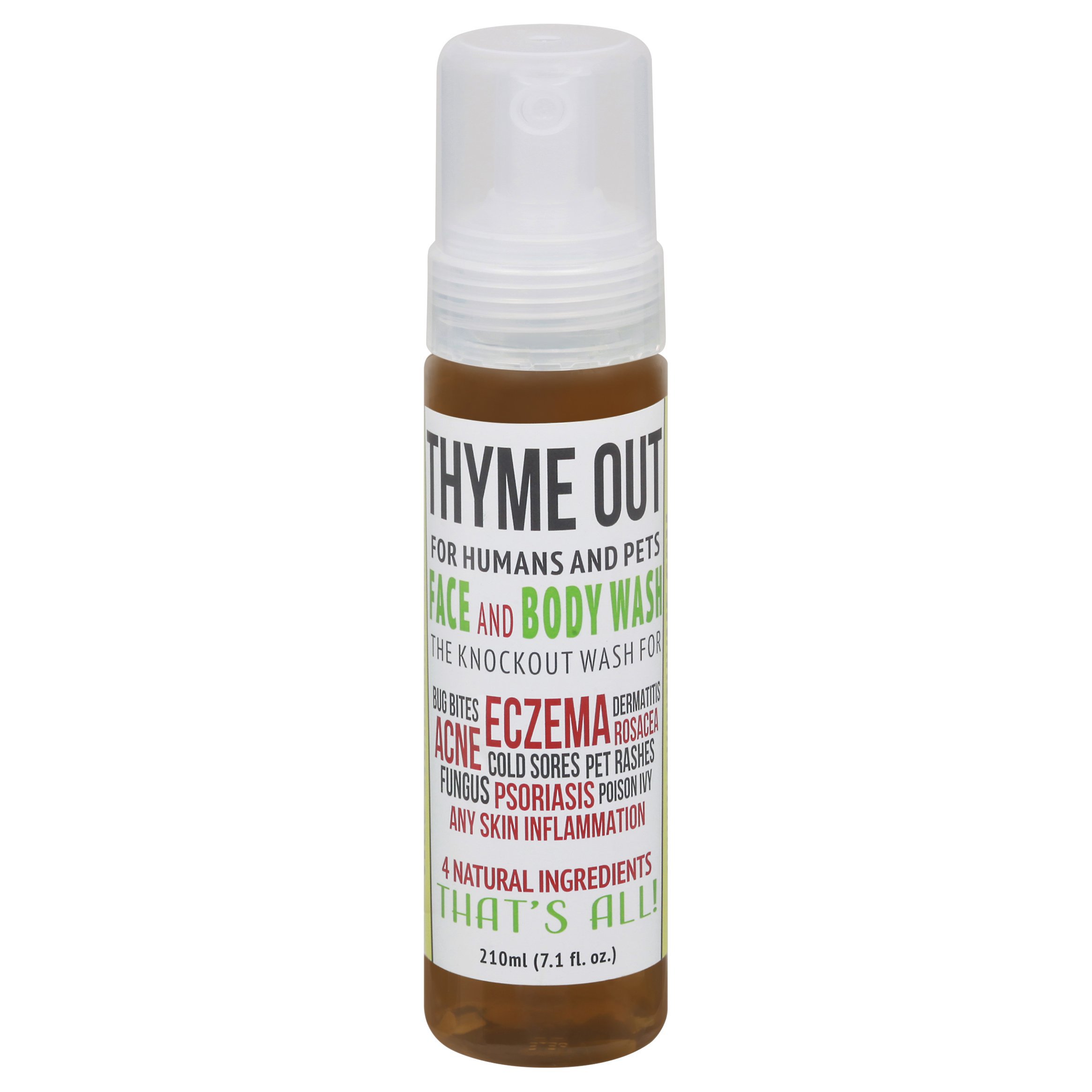Thyme Out Face And Body Wash Shop Facial masks & treatments at HEB