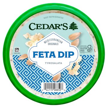 Cedar's Mediterranean Tyrosalata Feta Dip
