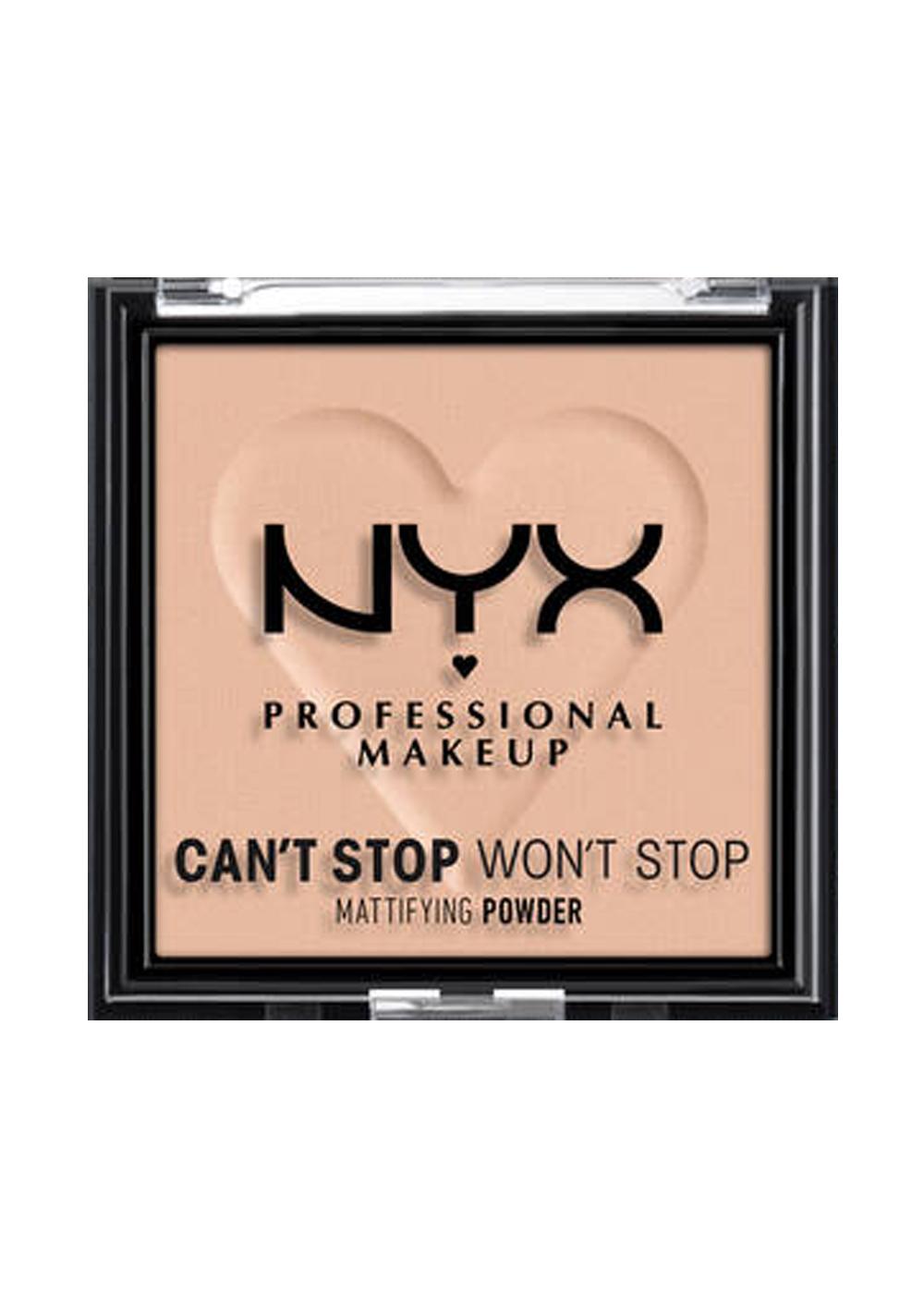 NYX Can't Stop Won't Stop Mattifying Powder Medium; image 1 of 2