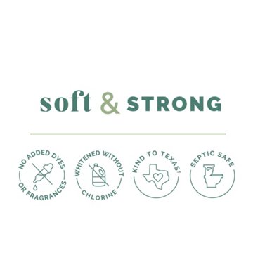 Field & Future by H-E-B Soft & Strong Toilet Paper, 6 Mega Rolls