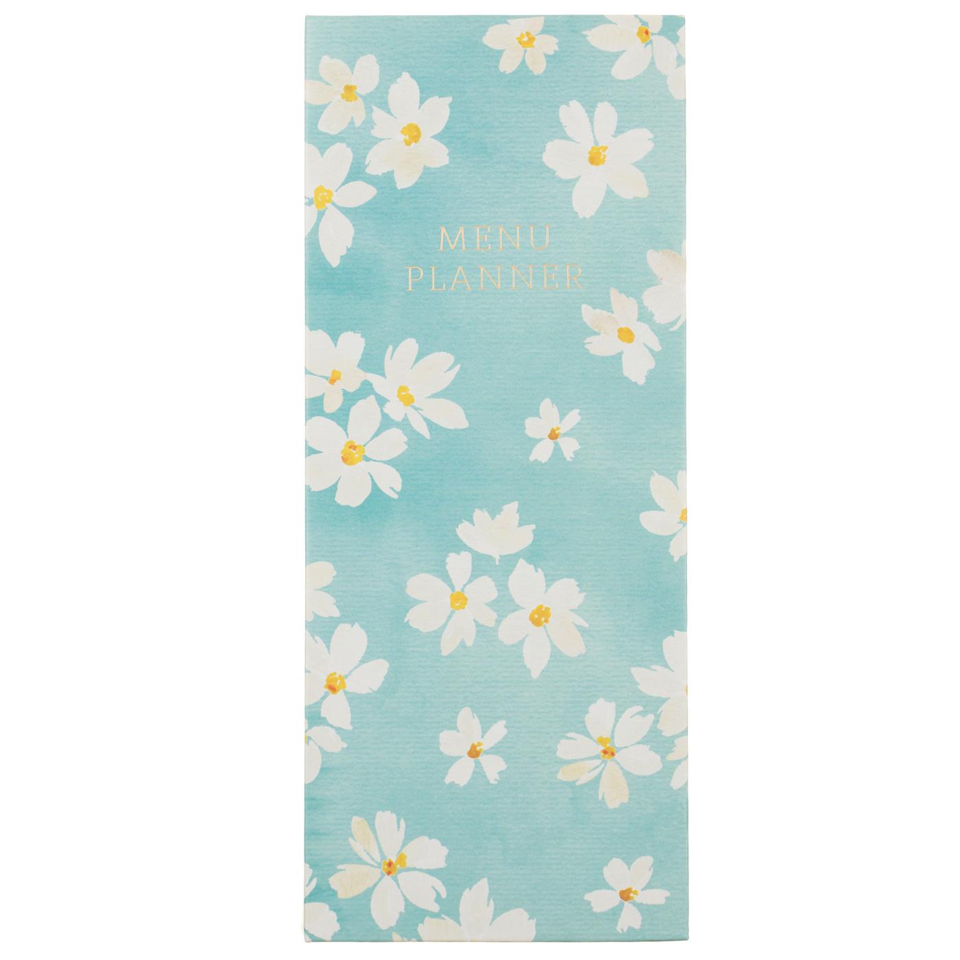 Eccolo Blue Daisy Meal Planner; image 1 of 2