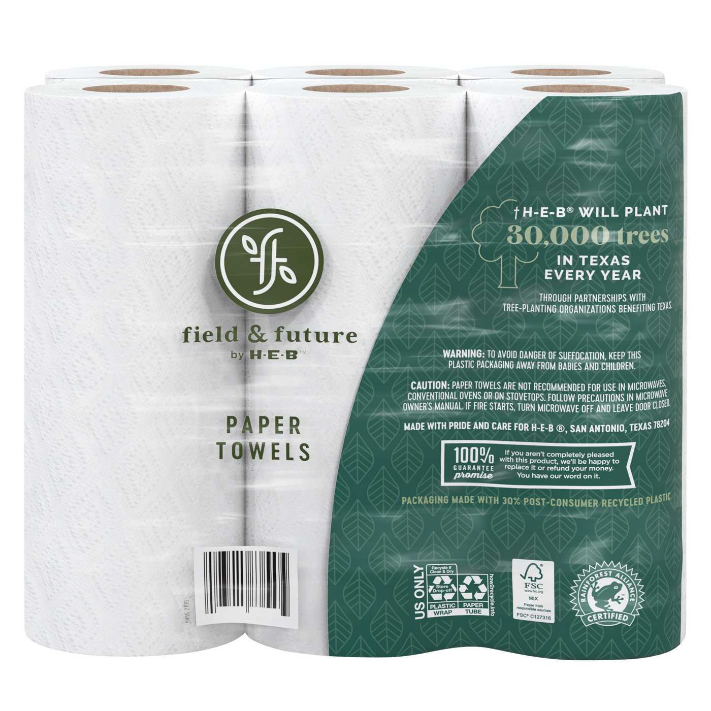 Field & Future by HEB Strong & Absorbent Paper Towels Shop Paper