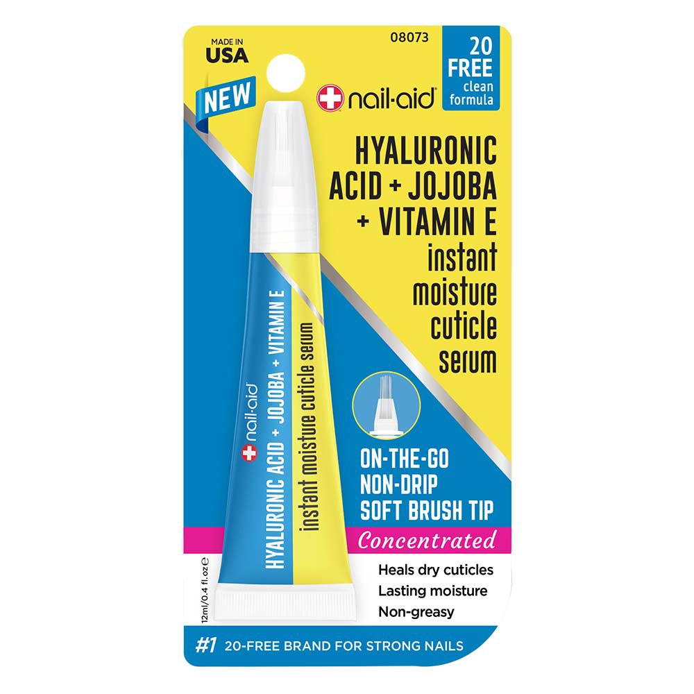 Nail Aid Hyaluronic Acid + Jojoba Oil + Vitamin E Cuticle Serum - Shop Nails  at H-E-B