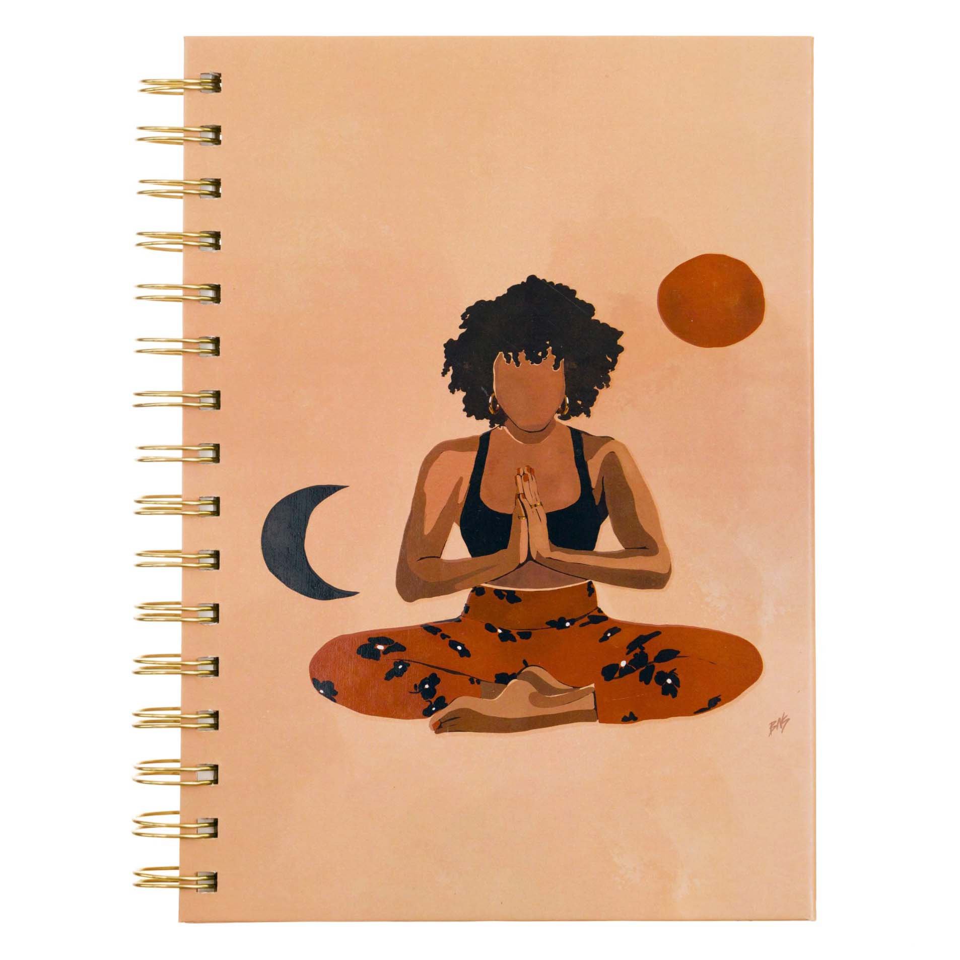 Eccolo Diversity Collection Namaste Sun Moon Spiral Journal - Shop ...