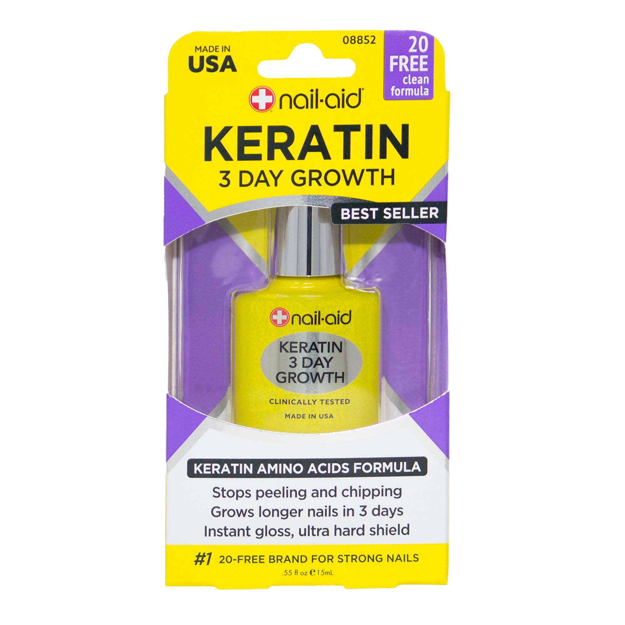 Nail Aid Keratin 3 Day Growth Shop Treatments at HEB