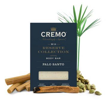 Cremo Exfoliating Body Bar - Palo Santo