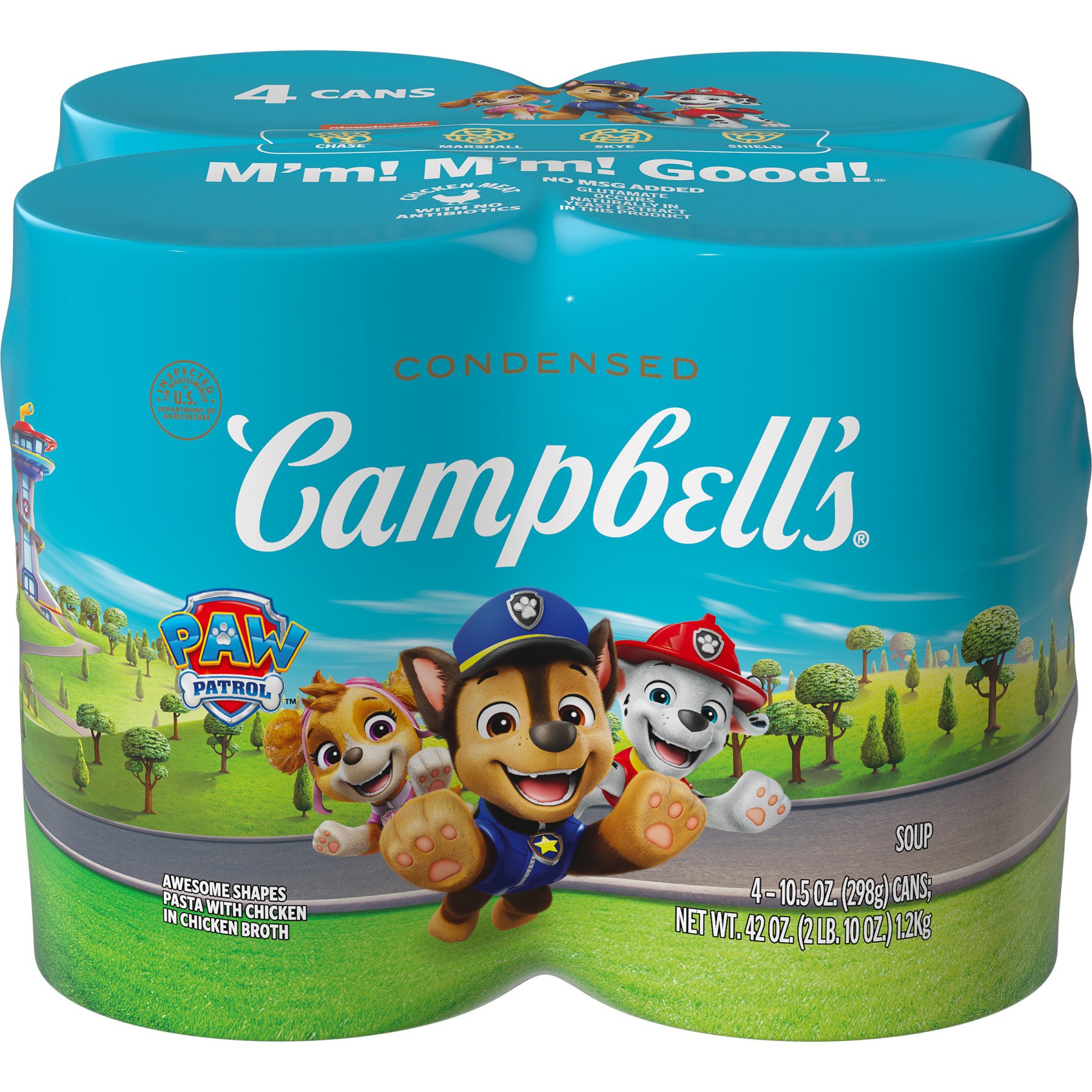 Campbell's Condensed Paw Patrol Awesome Shapes Pasta With Chicken