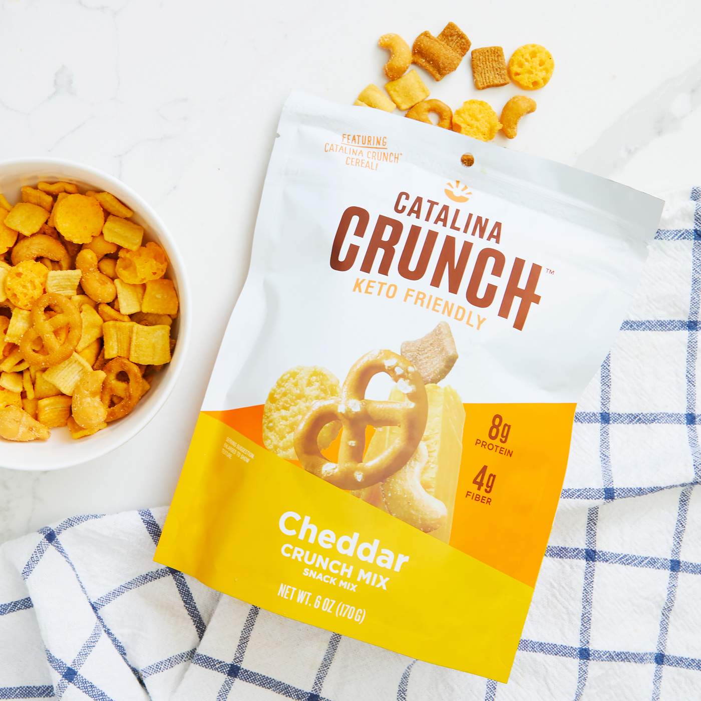 Catalina Crunch Keto Friendly Cheddar Crunch Mix; image 3 of 3