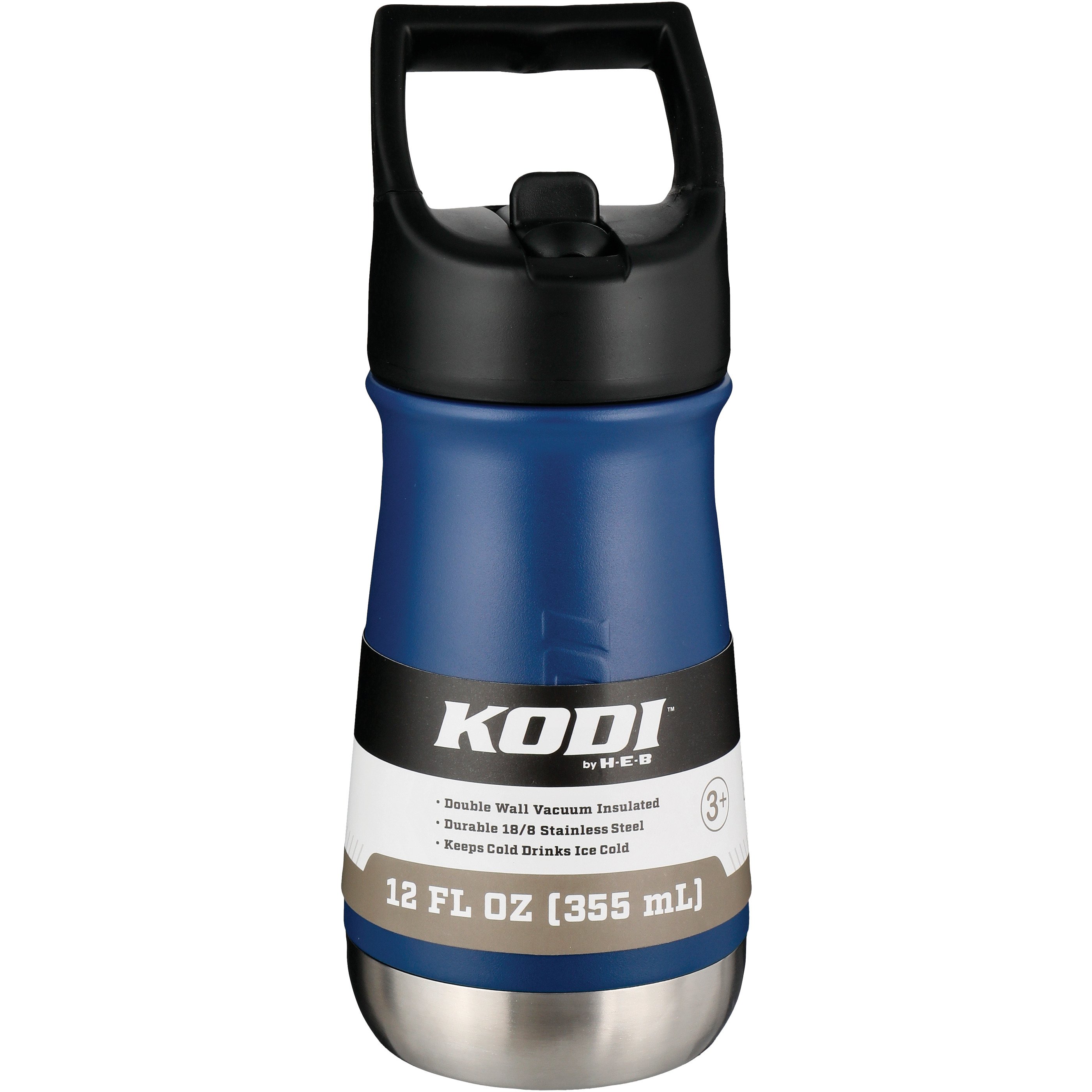 KODI by H-E-B Stainless Steel Water Bottle - Matte White - Shop