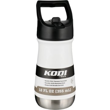 KODI by H-E-B Kids Stainless Steel Water Bottle - Matte White