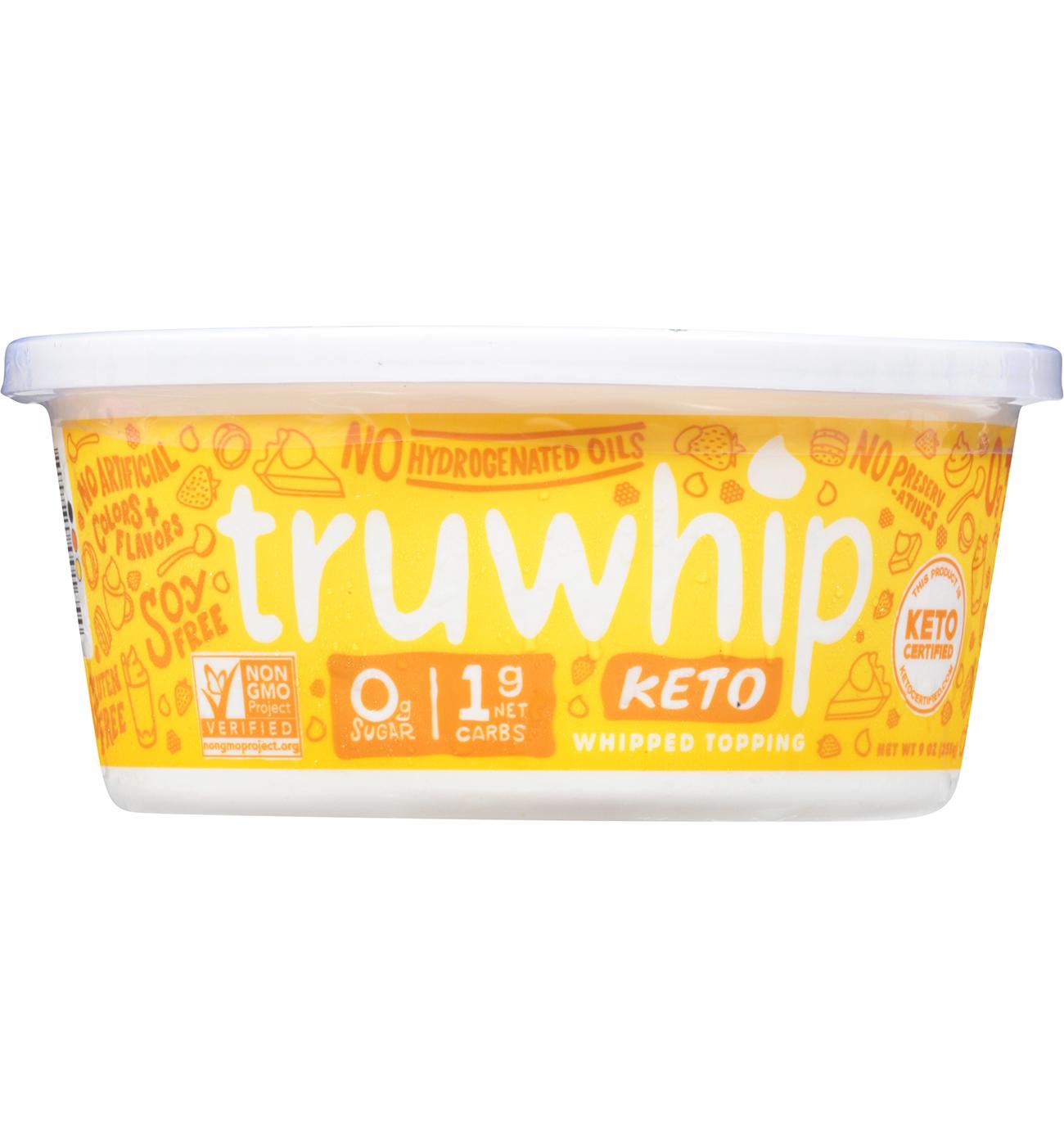 Truwhip Zero Sugar Whipped Topping - Keto; image 1 of 3