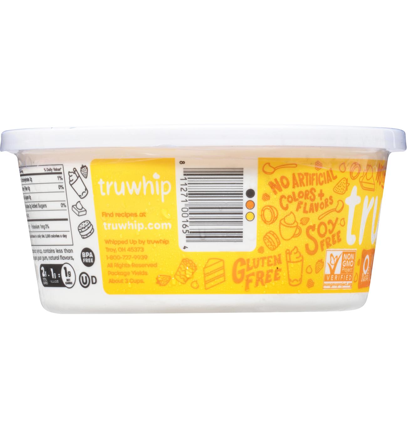 Truwhip Zero Sugar Whipped Topping - Keto; image 3 of 3