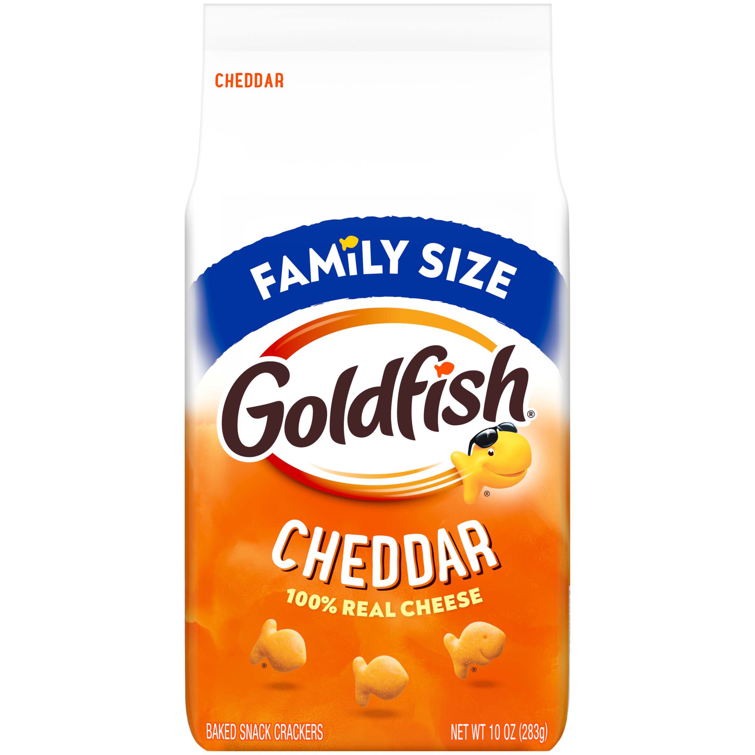 Pepperidge Farm Goldfish Cheddar Baked Snack Crackers Family Size