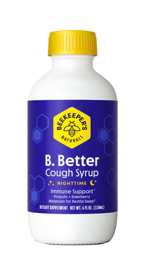 Beekeeper's Naturals B Better Cough Syrup Nighttime Shop Herbs