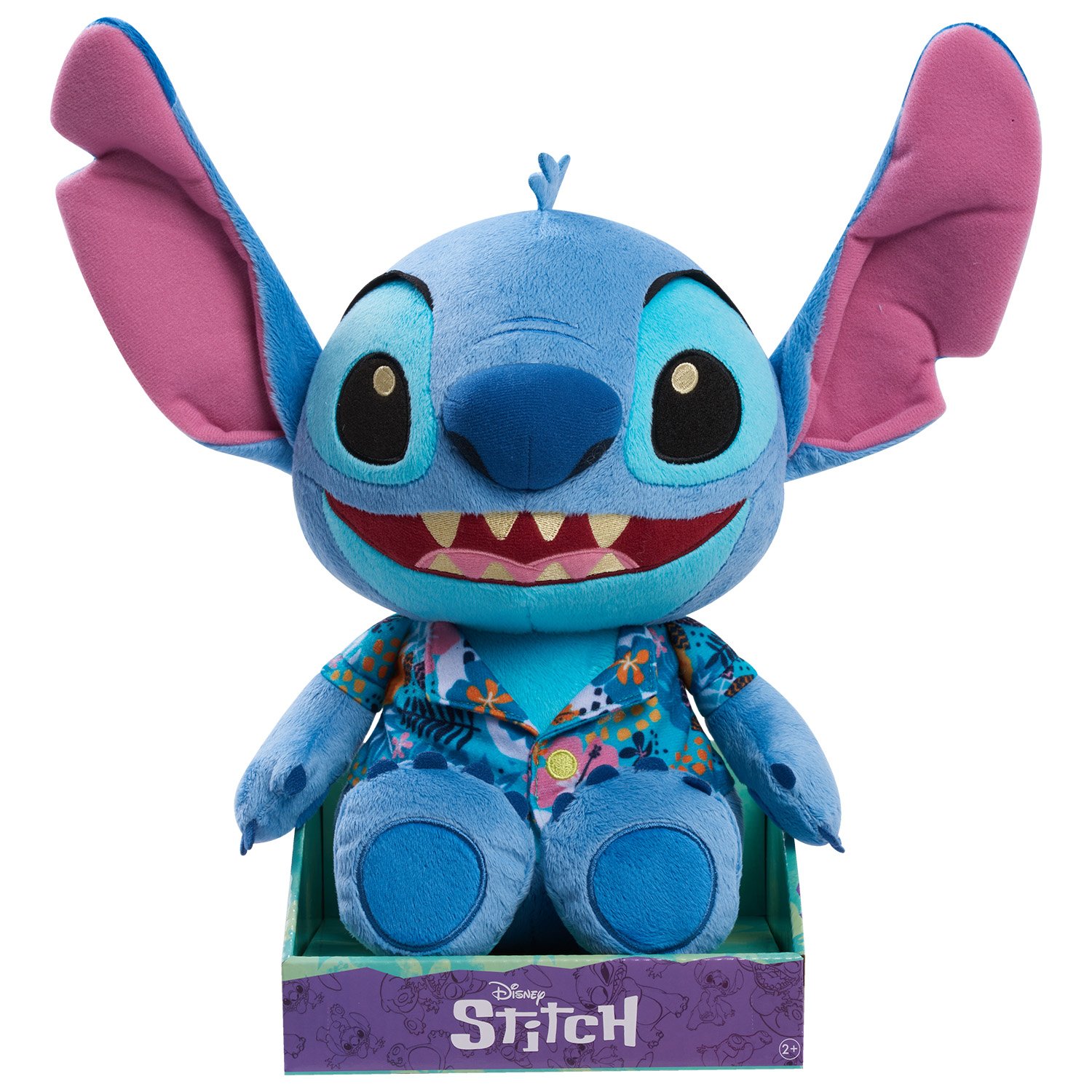 Just Play Disney Jumbo Stitch Plush - Shop Plush Toys at H-E-B