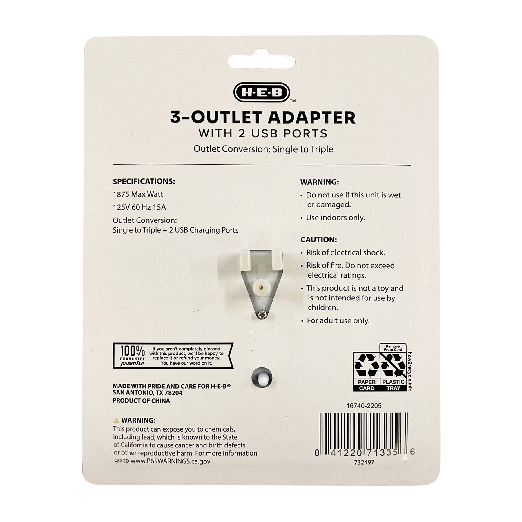 H-E-B Outdoor Wireless Outlet Adapters - Shop Extension Cords at H-E-B