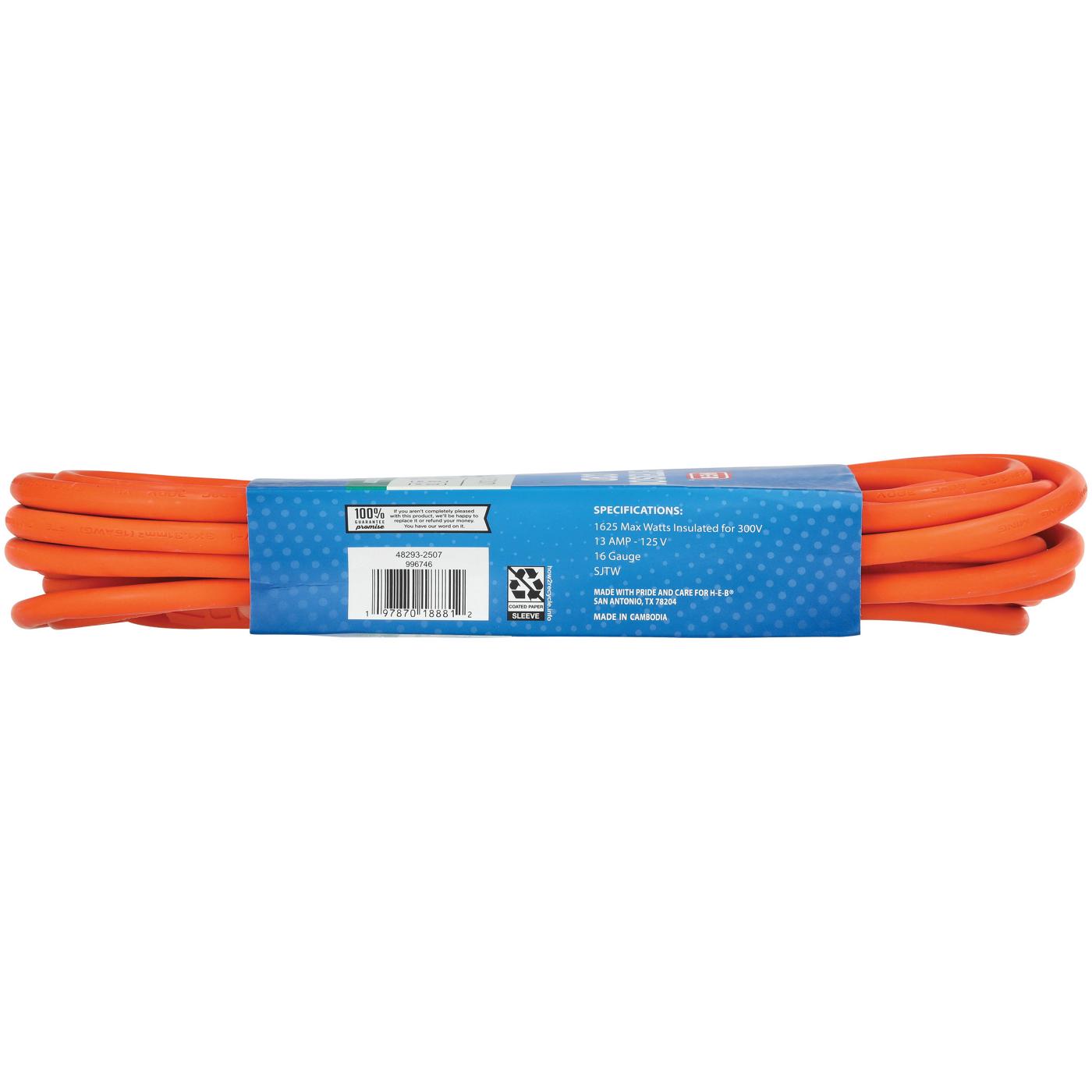 H-E-B Indoor/Outdoor Extension Cord; image 2 of 2