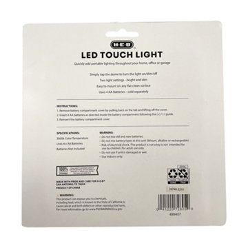H-E-B LED Touch Light