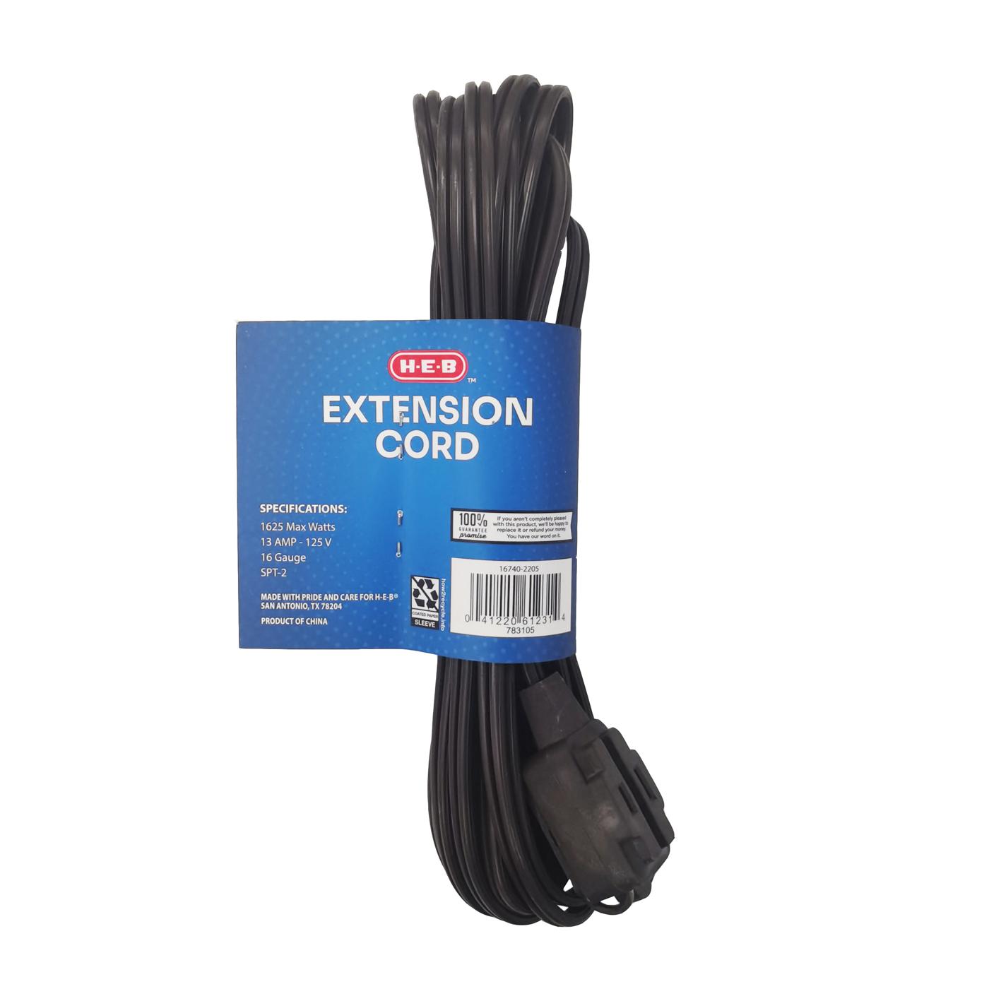 H-E-B Indoor Extention Cord - Brown; image 2 of 2