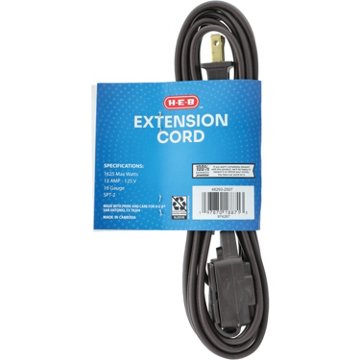 H-E-B Household Extension Cord - Light Brown, 9'