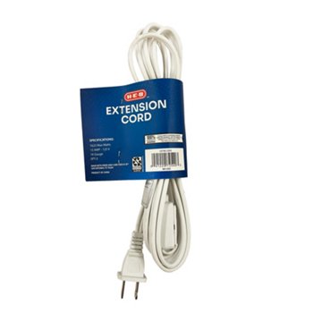 H-E-B Indoor Extension Cord - White, 6'