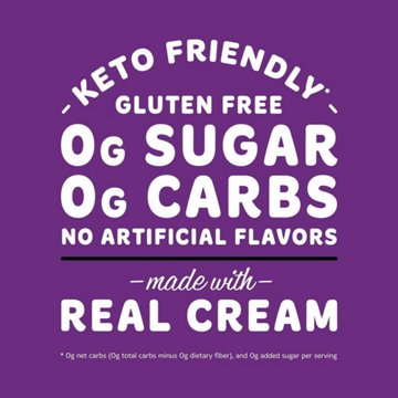 Reddi Wip Zero Sugar Keto Friendly Gluten Free Whipped Topping, 6.5 oz