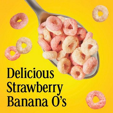 General Mills Strawberry Banana Cheerios Cereal - Family Size