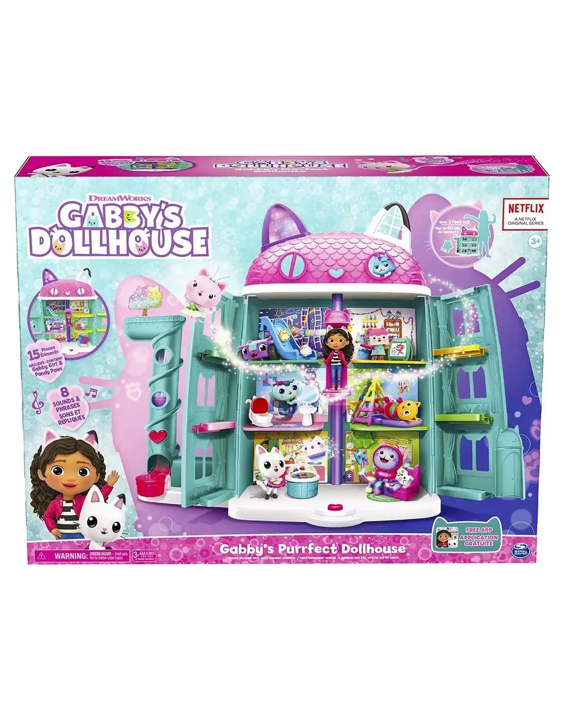 Gabby's Dollhouse Dollhouse Deluxe Figure Set - Shop Playsets at H-E-B