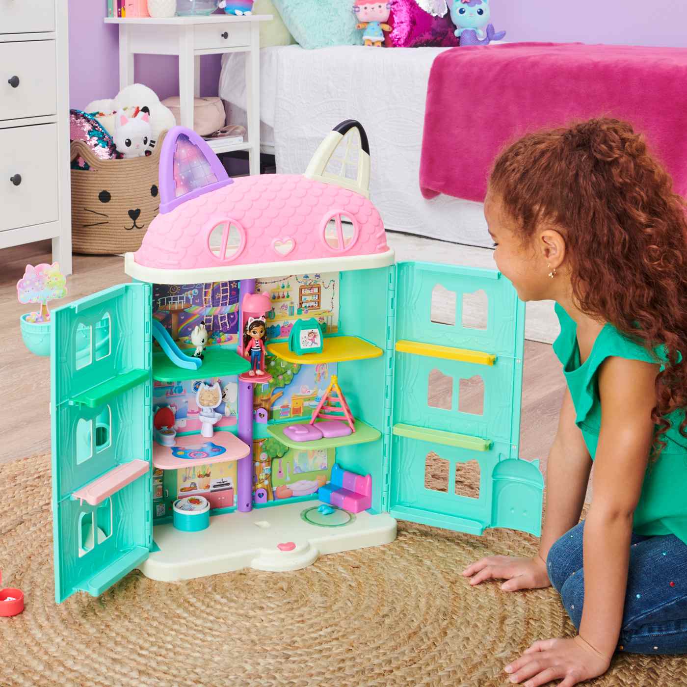 Gabby's Dollhouse Purrfect Dollhouse Playset; image 4 of 4