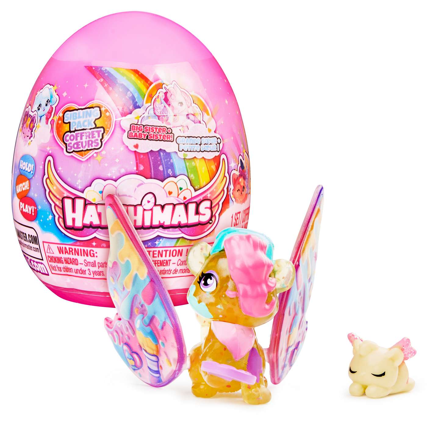 Hatchimals Pengualas Pink And Teal Egg - Shop Playsets at H-E-B