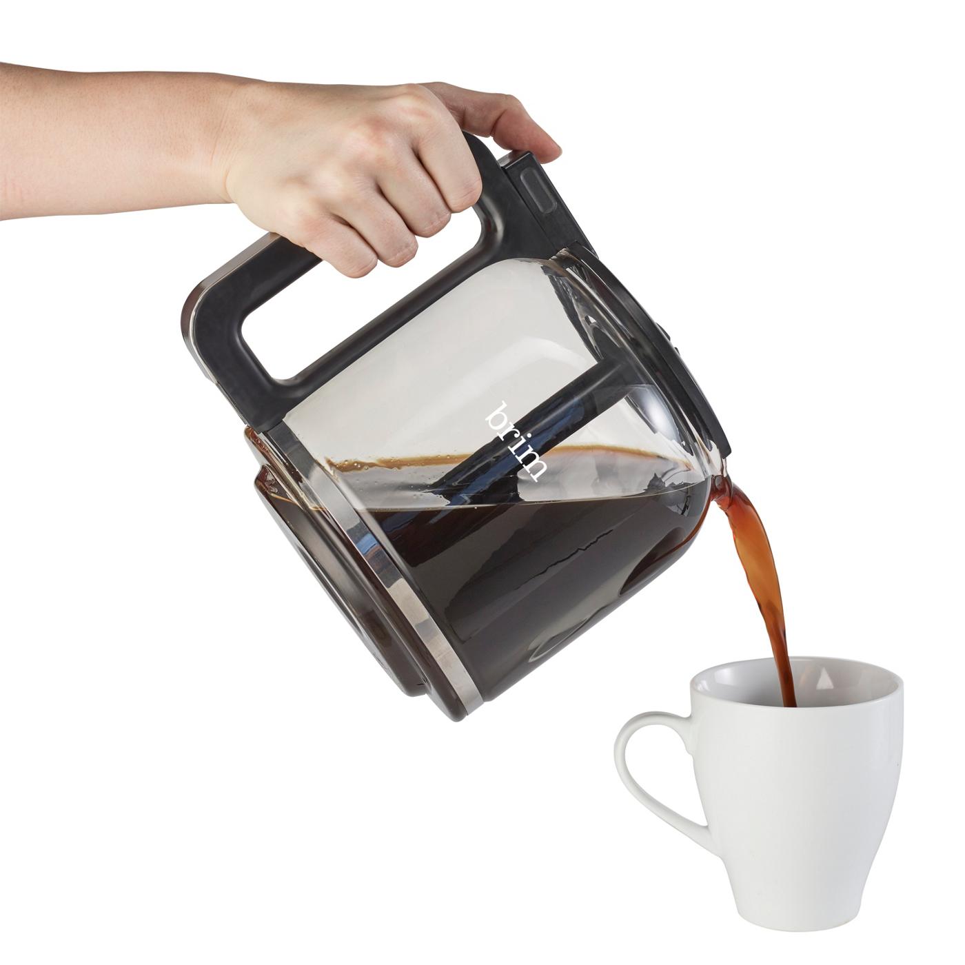 Brim Stainless Steel Programmable Coffee Maker - Shop Coffee makers at H-E-B