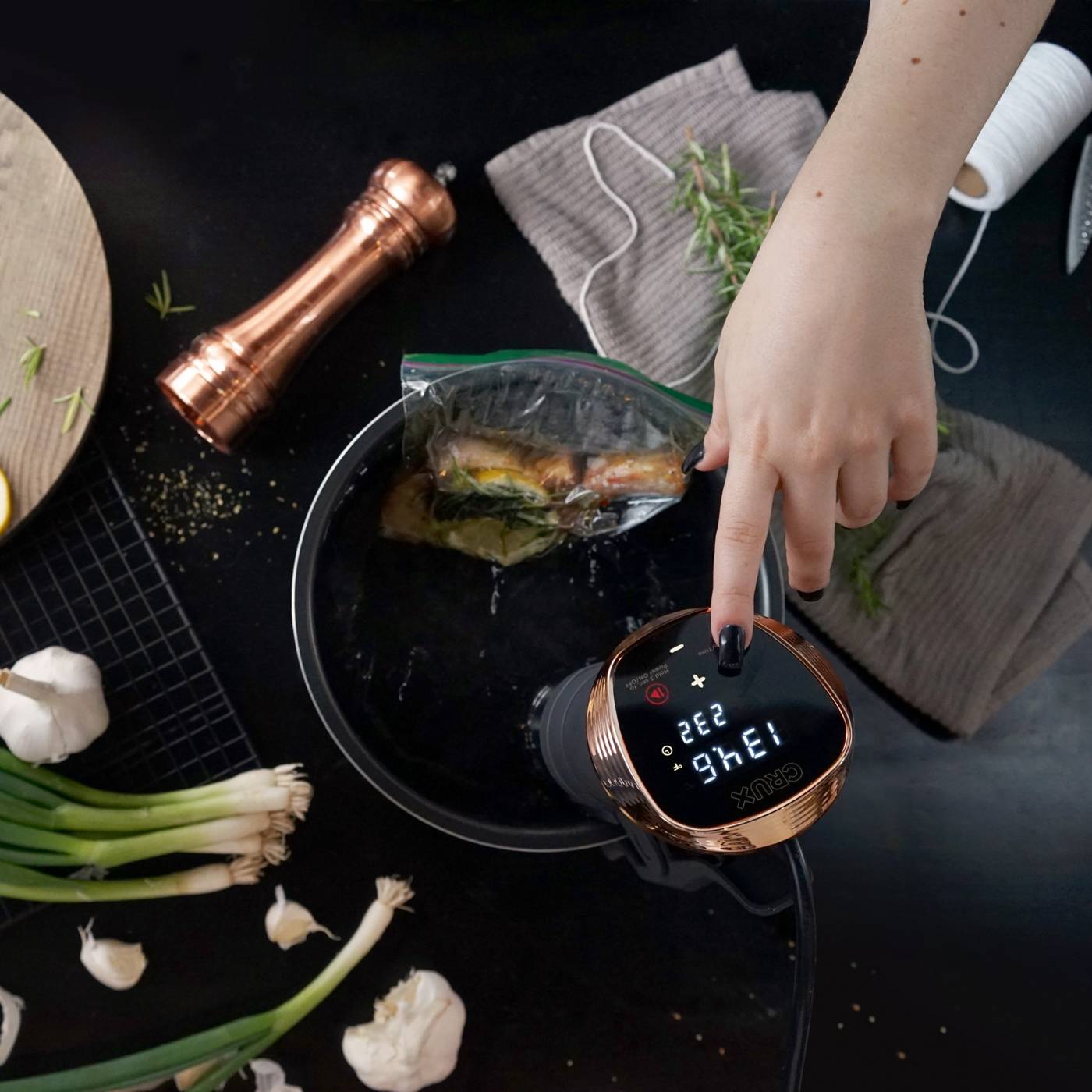 Crux Sous Vide Professional Style Cooker Shop Blenders & Mixers at HEB