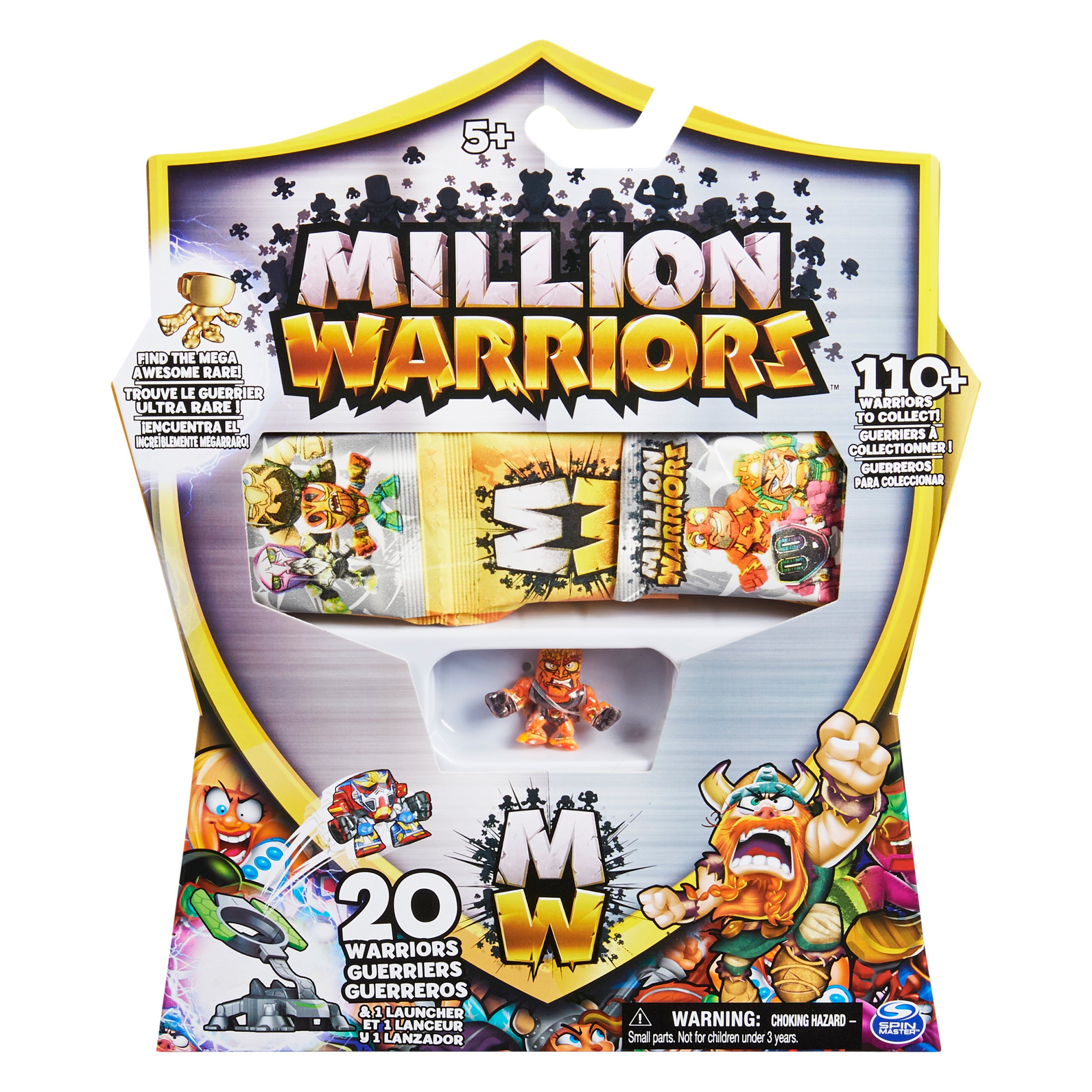 Million Warriors 40-Pack Mini Figures, Rare Warrior Included, Surprise Kids Toys, Ages 5 6 7 8 And Up 6 64bb8fc1 23f3 4e54 A429 9be5345e839d.d269706650945e31a07c05524879a783