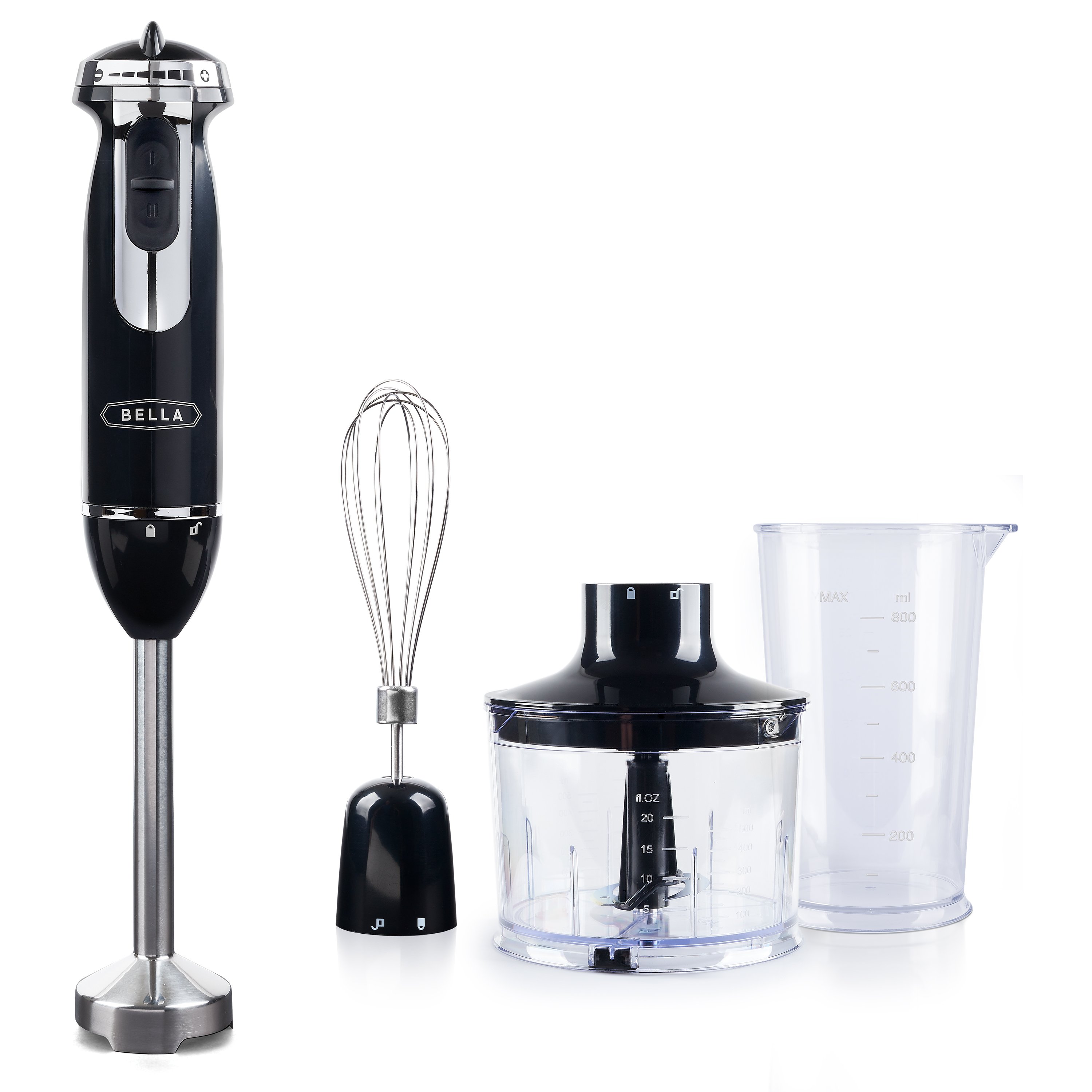 Bella MultiUse 10Speed Black Immersion Blender Shop Blenders & mixers at HEB