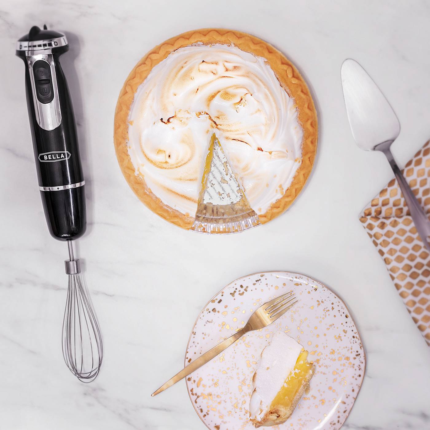 Bella MultiUse 10Speed Black Immersion Blender Shop Blenders