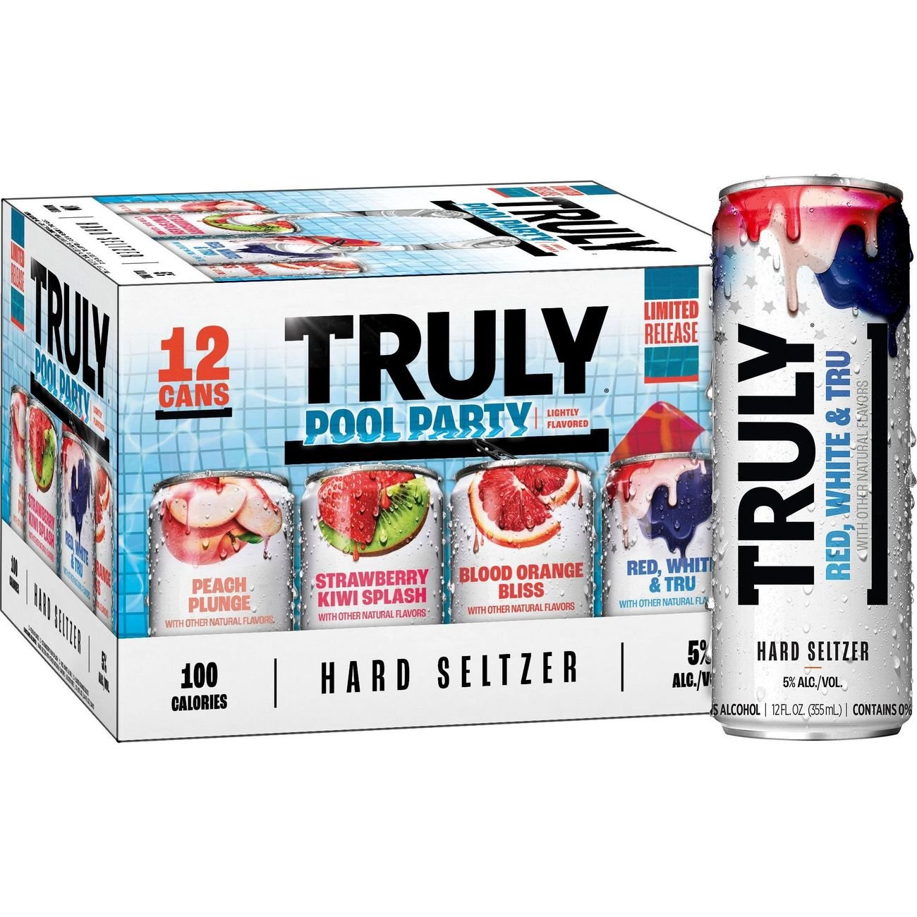 TRULY Hard Seltzer Holiday Style Variety Mix Pack 12 Pk Cans Shop