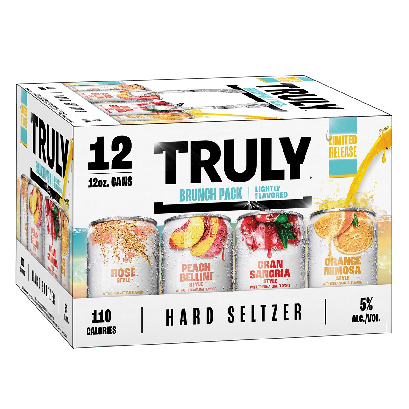 Truly Hard Seltzer Limited Release Variety Pack 12 Pk Cans - Shop Malt ...