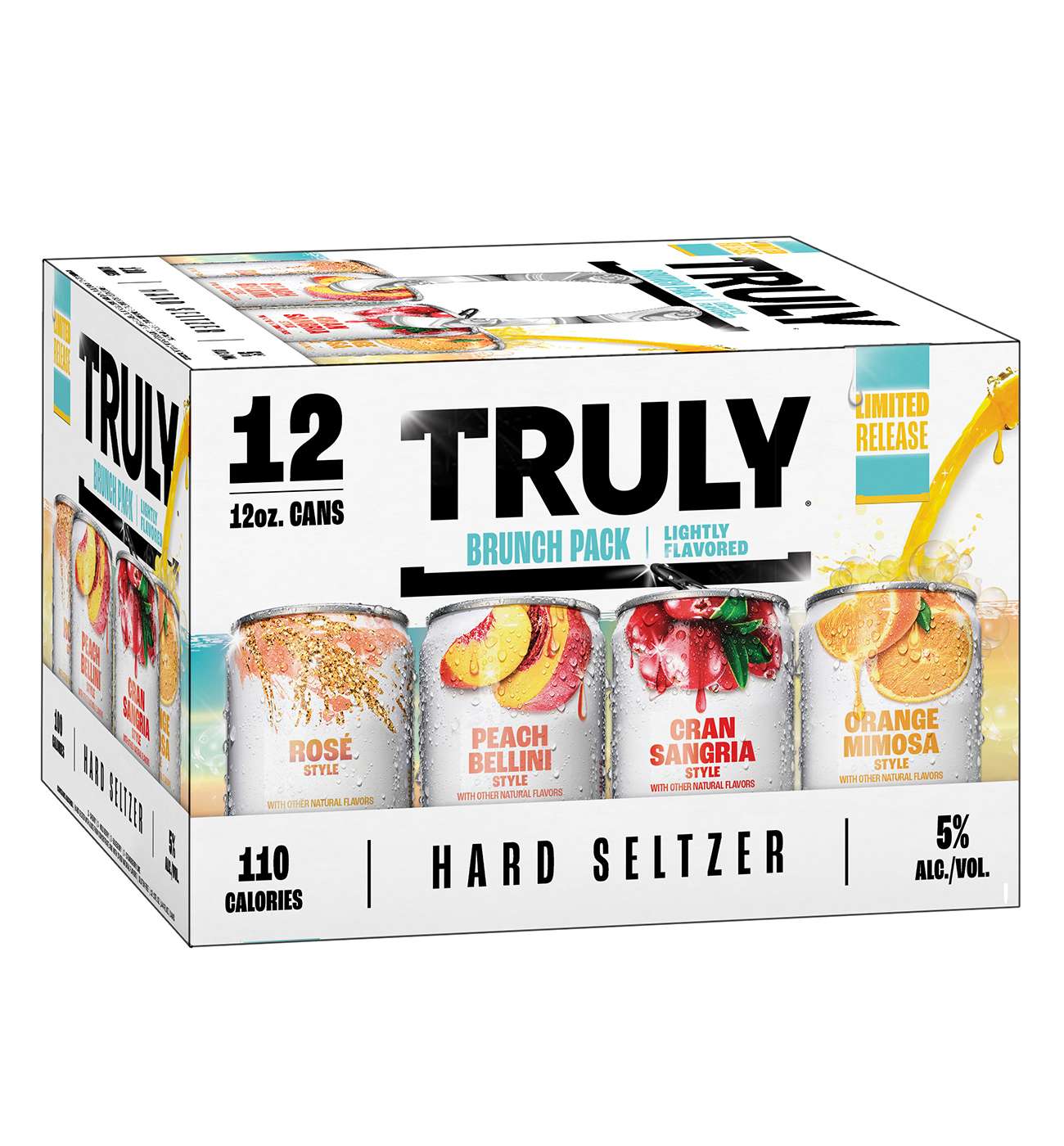 Truly Hard Seltzer Limited Release Variety Pack 12 pk Cans; image 1 of 4