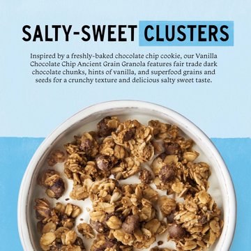 Purely Elizabeth Vanilla Chocolate Chip Ancient Grain Granola