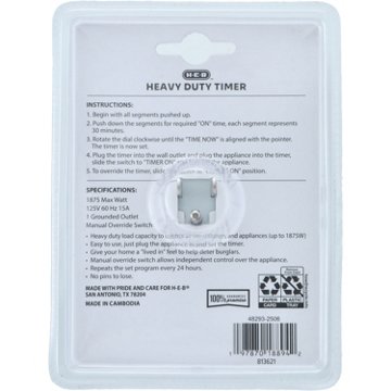 H-E-B Heavy Duty Programmable Timer
