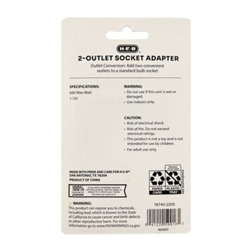 H-E-B Socket Adapter