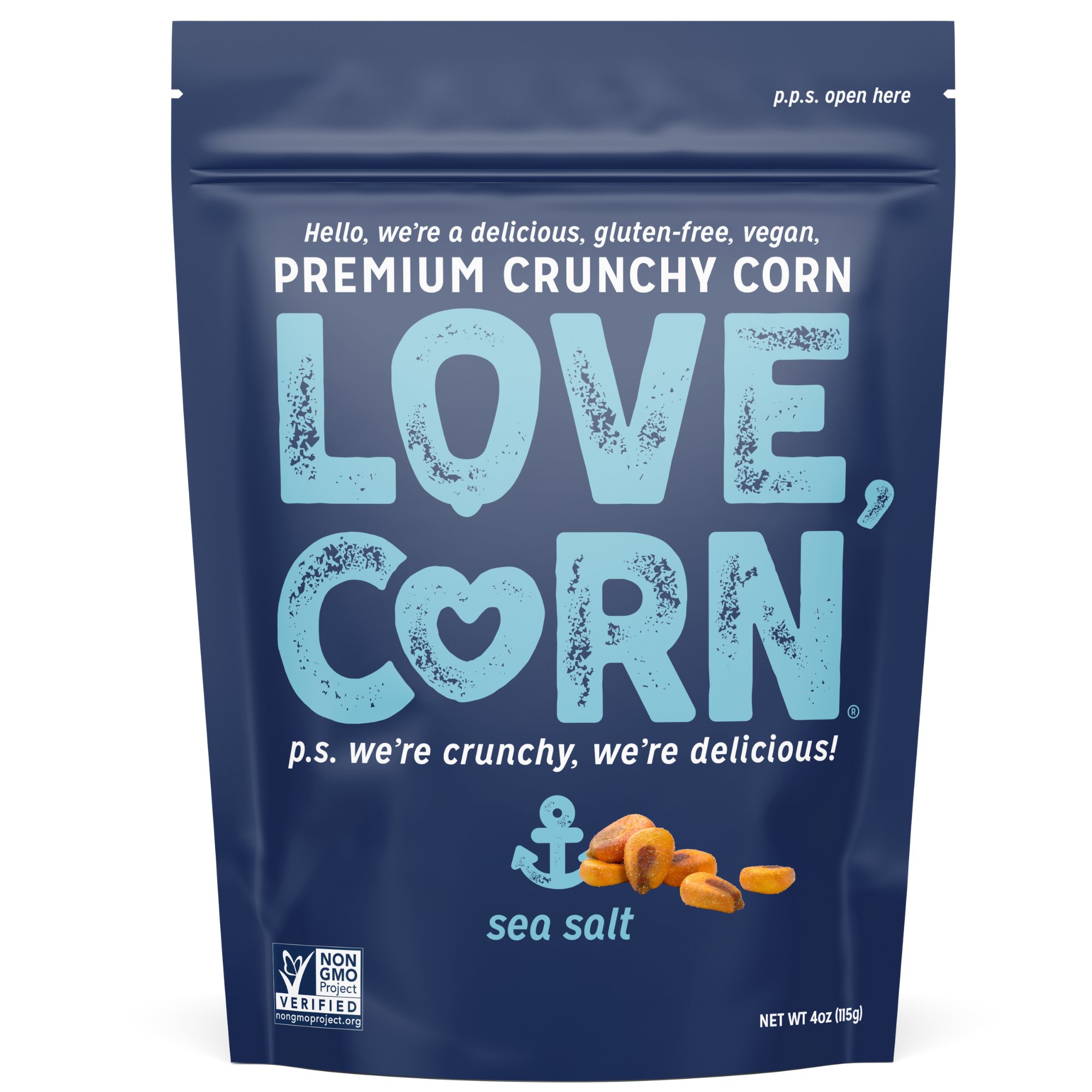 Love Corn Sea Salt Premium Crunchy Corn
