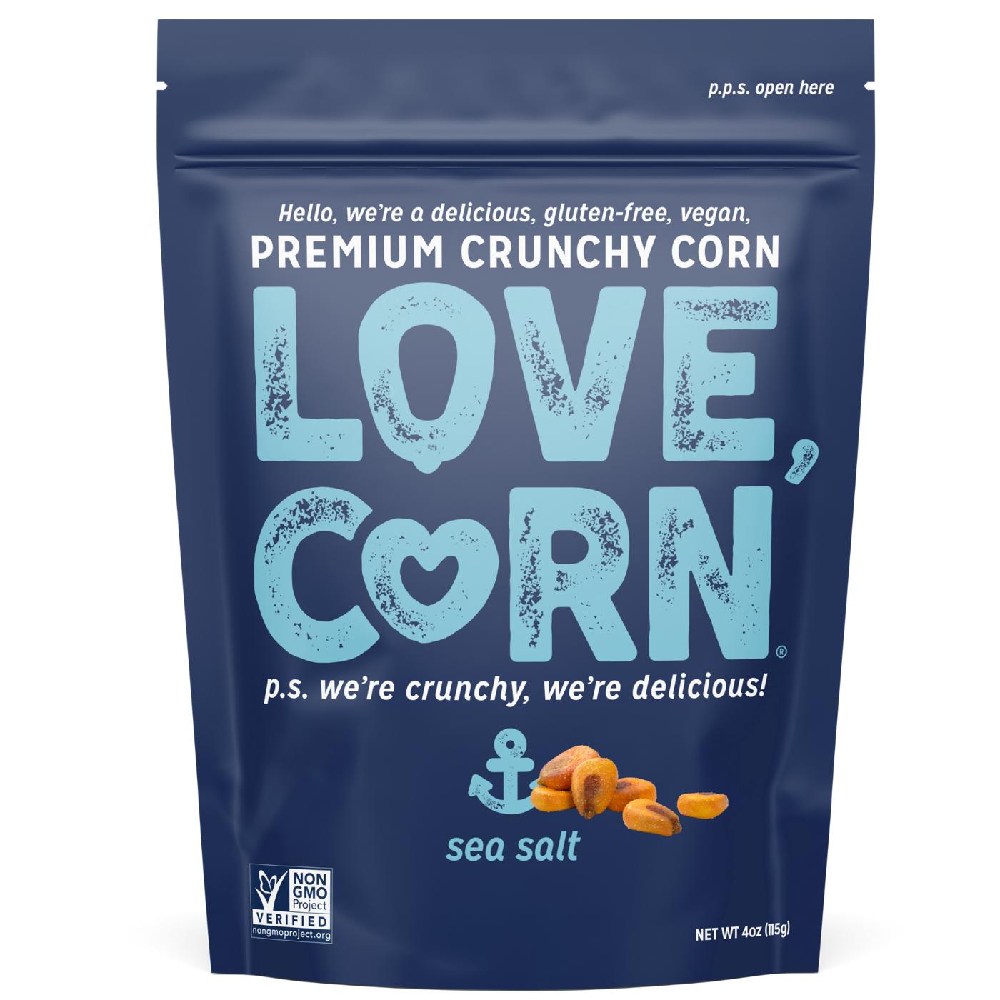Love Corn Sea Salt Grab & Go Multipack - Shop Nuts & Seeds at H-E-B