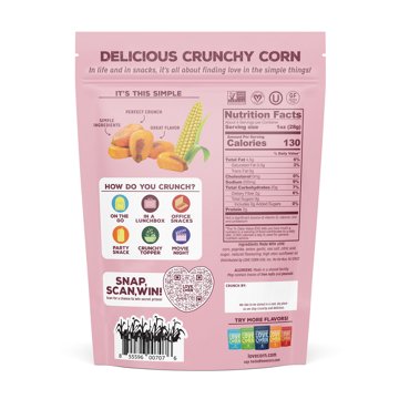 LOVE CORN Crunchy Corn Snack - BBQ