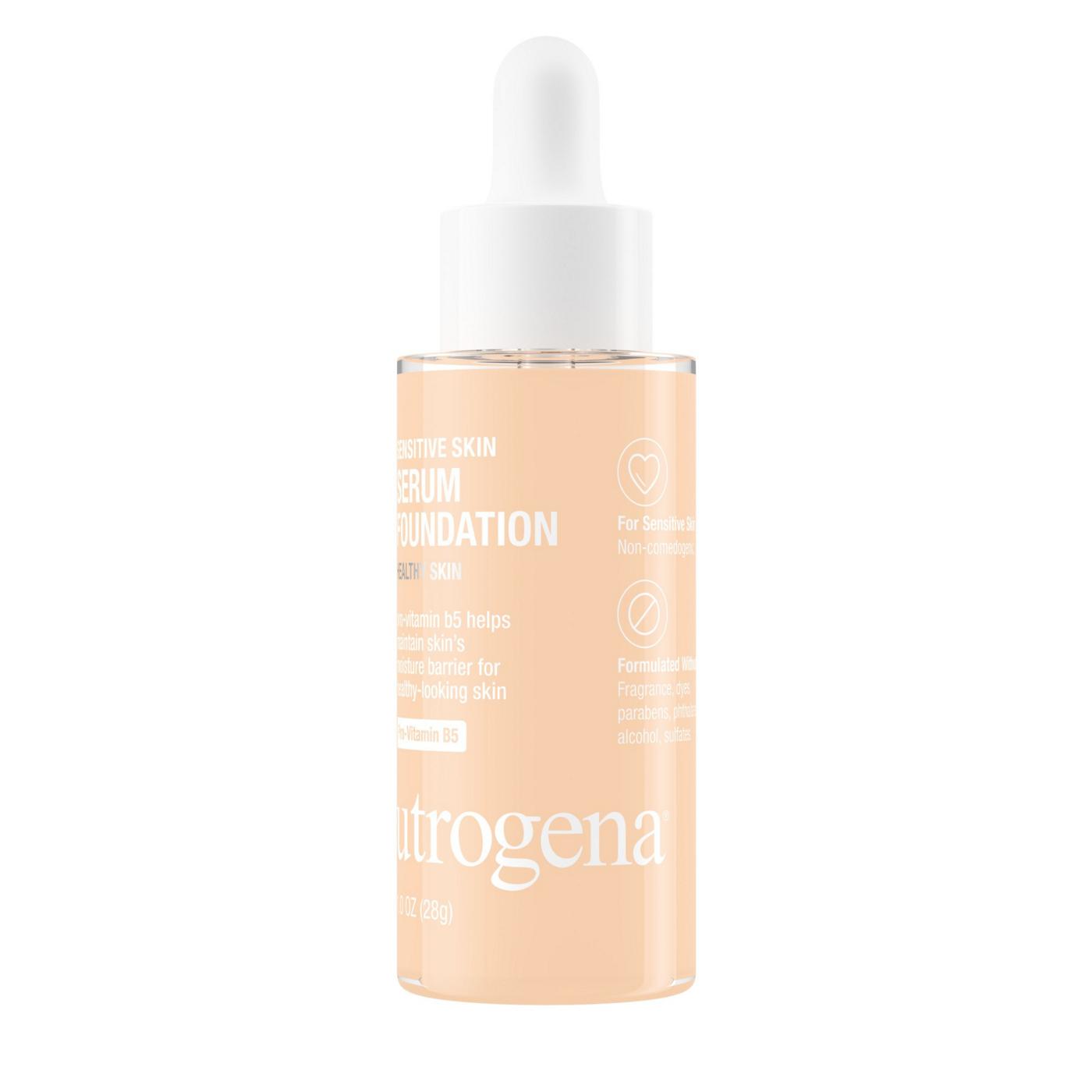 Neutrogena Sensitive Skin Serum Foundation - Light 01; image 3 of 8