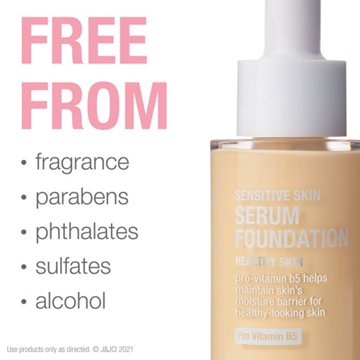 Neutrogena Sensitive Skin Serum Foundation - Light 01