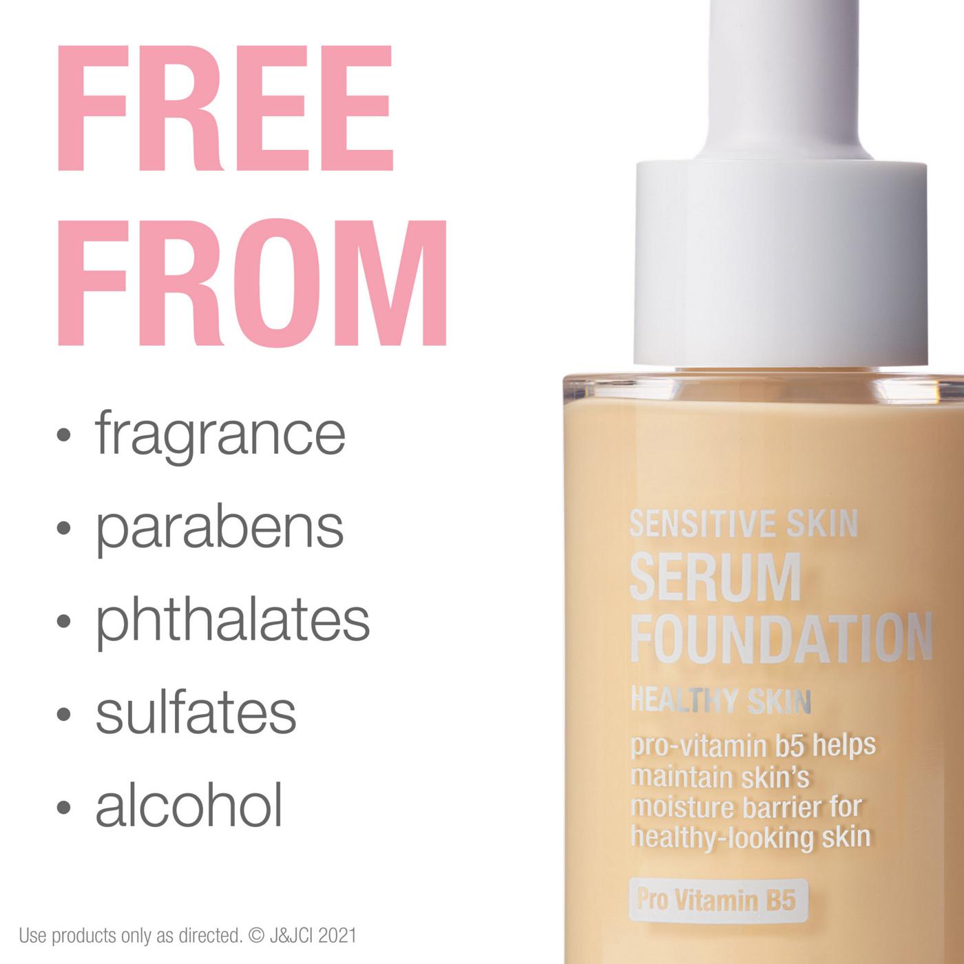 Neutrogena Sensitive Skin Serum Foundation - Light 01; image 5 of 8