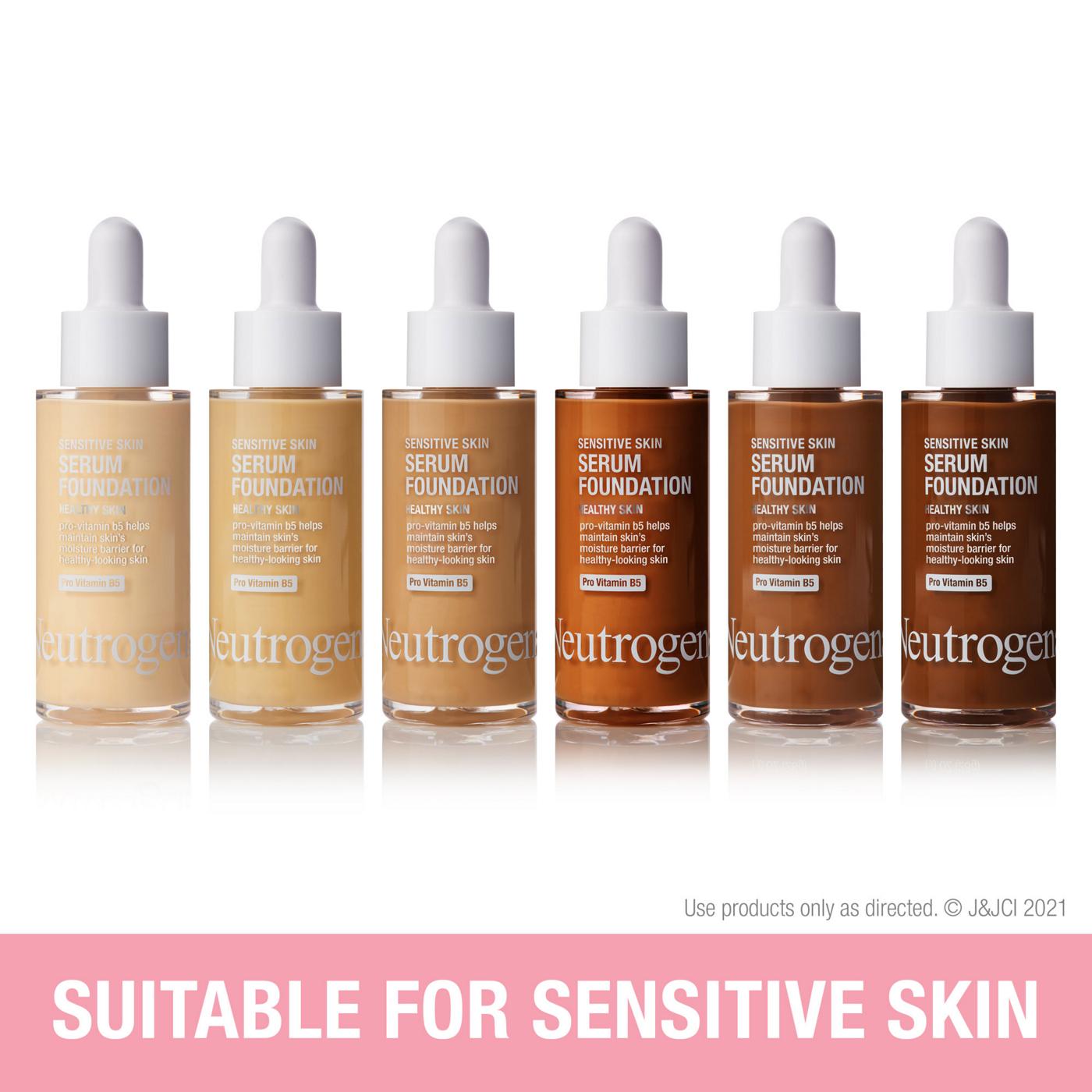 Neutrogena Sensitive Skin Serum Foundation - Light 01; image 8 of 8